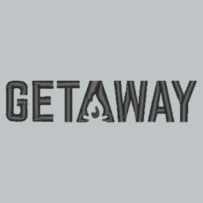Getaway Embroidered in Black - Youth V.I.T.  Fleece Hoodie Design