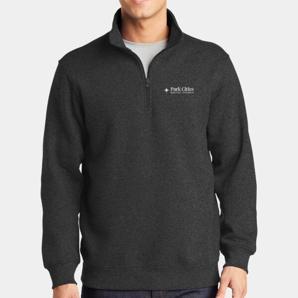 Park Cities Embroidered - 1/4 Zip Sweatshirt Thumbnail