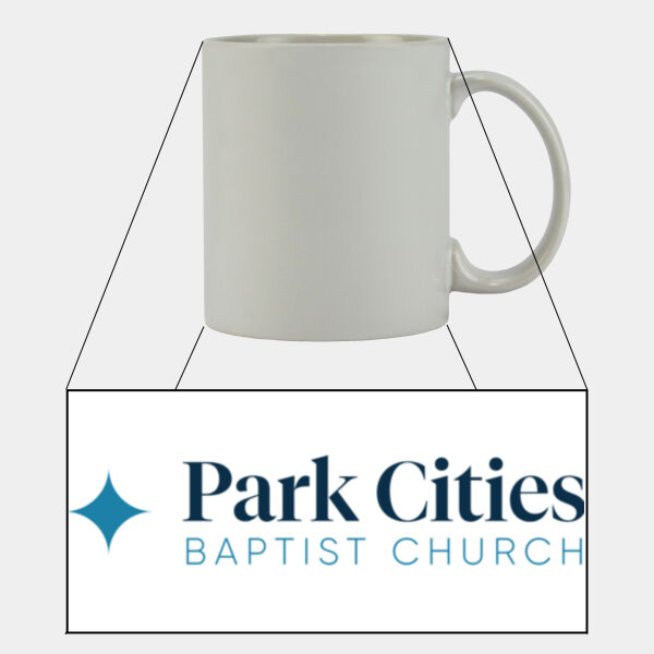 PCBC 2-color Brand - 11 oz Ceramic Mug Thumbnail