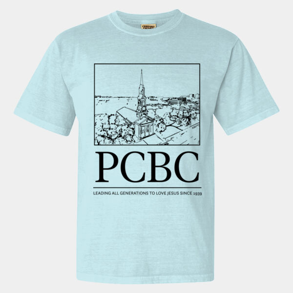 PCBC Line Art - Heavyweight Ring Spun Tee Thumbnail