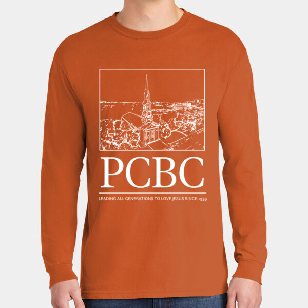 PCBC Line Art - Heavyweight Ring Spun Long Sleeve Tee Thumbnail