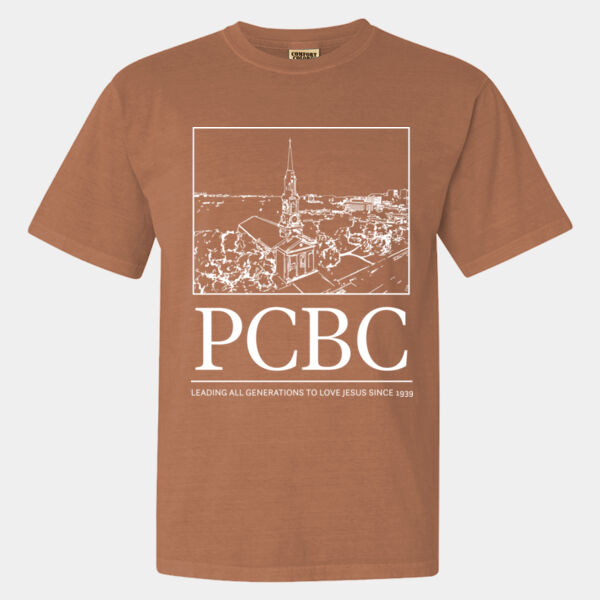 PCBC Line Art - Heavyweight Ring Spun Tee Thumbnail